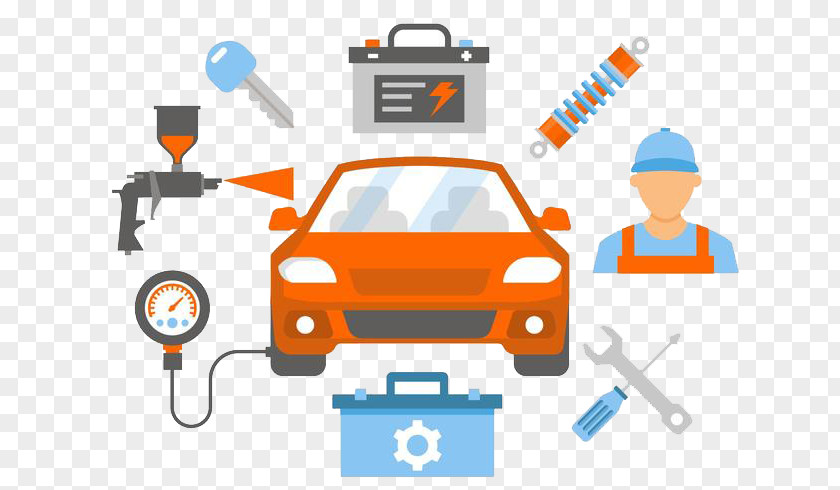 Car Chrysler Automobile Repair Shop Motor Vehicle Service Maintenance PNG