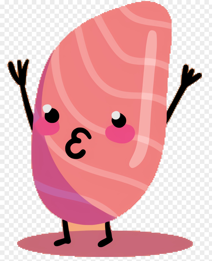Cartoon Pink Background PNG