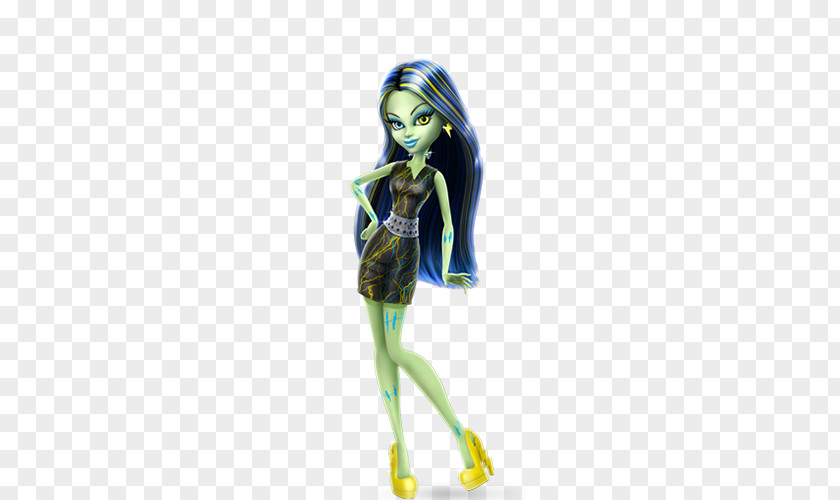 Doll Frankie Stein Monster High Basic Barbie PNG