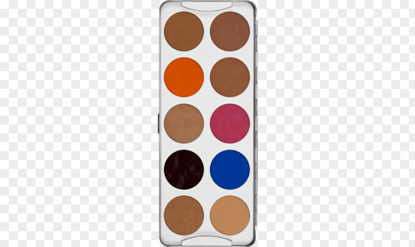 Eye Kryolan Shadow Color Palette Foundation PNG