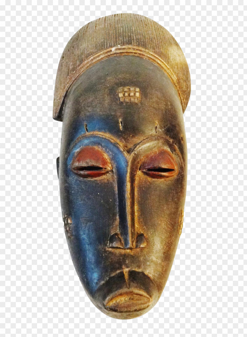 Mask Wood Carving Sculpture African Art PNG