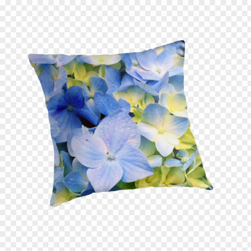 Pillow Hydrangea Throw Pillows Cushion PNG