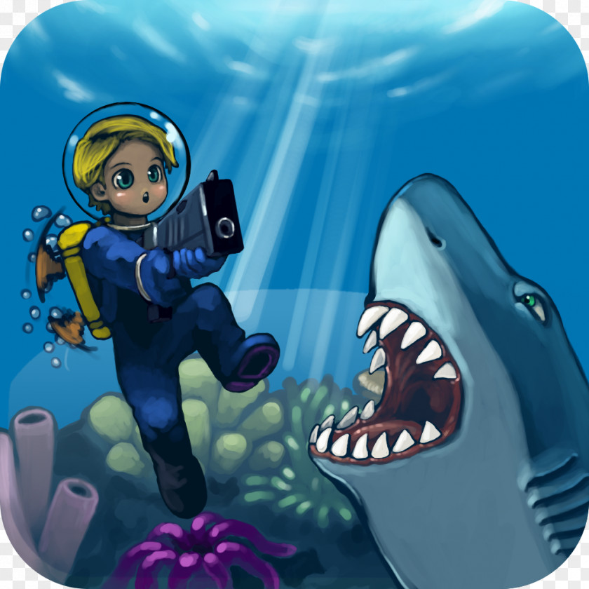 Q Version Of The Shark Underwater Sea Marine Biology PNG