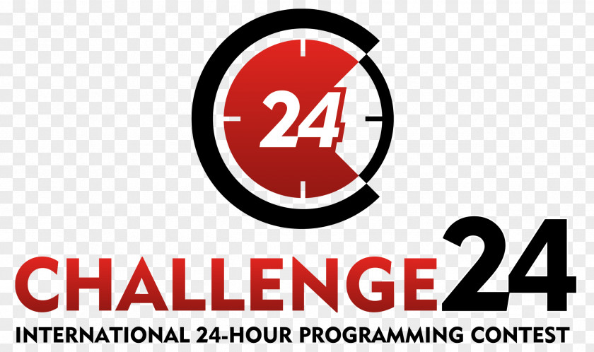 24 HOURS Logo Organization Printing PNG