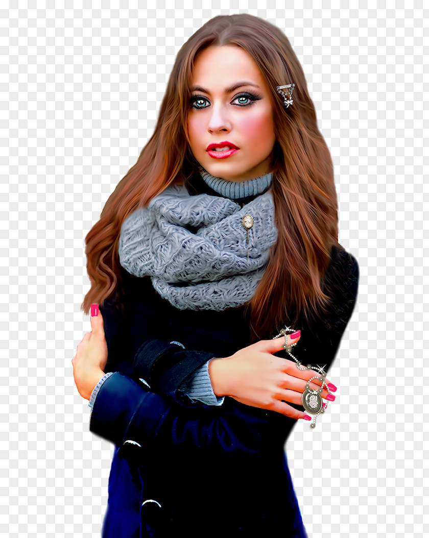 Color Red Scarf Fashion PNG