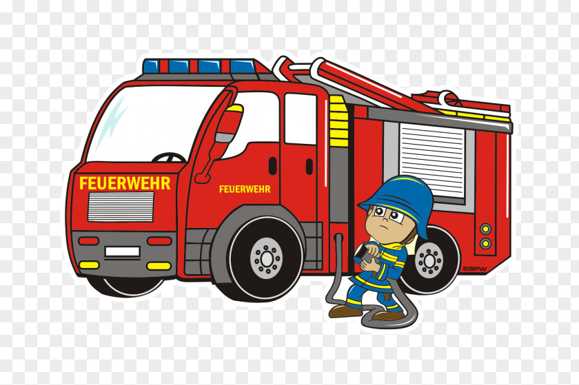 Firefighter Fire Department Engine Clip Art PNG