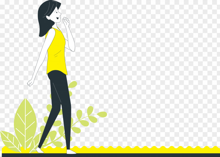 Logo Font Yellow Line Behavior PNG