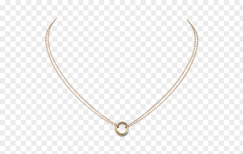 NECKLACE Necklace Jewellery Cartier Ring Chain PNG