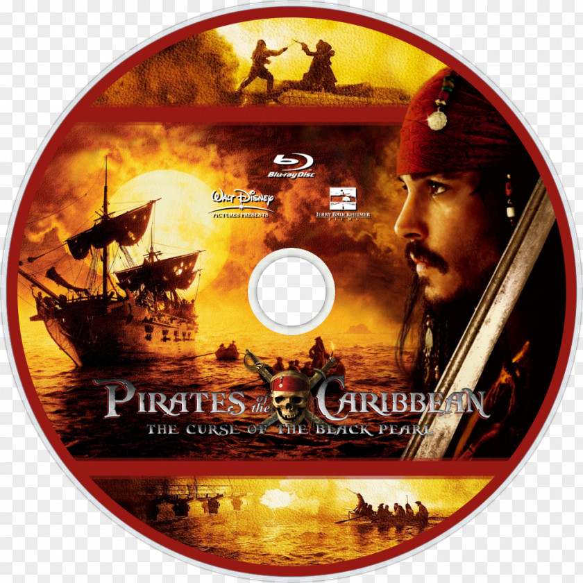 Pirates Of The Caribbean: Curse Black Pearl Caribbean Film DVD Blu-ray Disc PNG