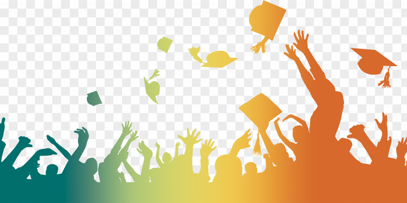 Senior Year Graduation Ceremony Square Academic Cap Clip Art PNG