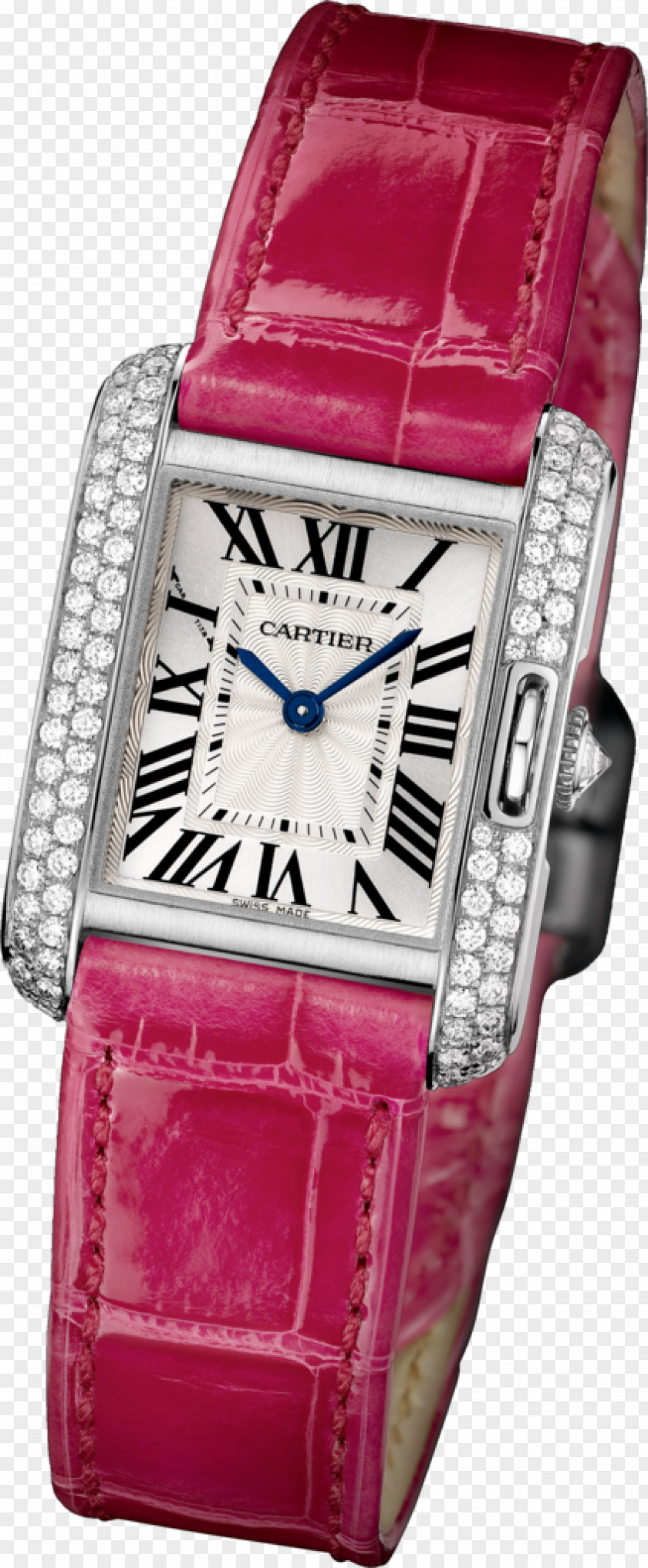 Watch Strap Cartier Tank Anglaise PNG
