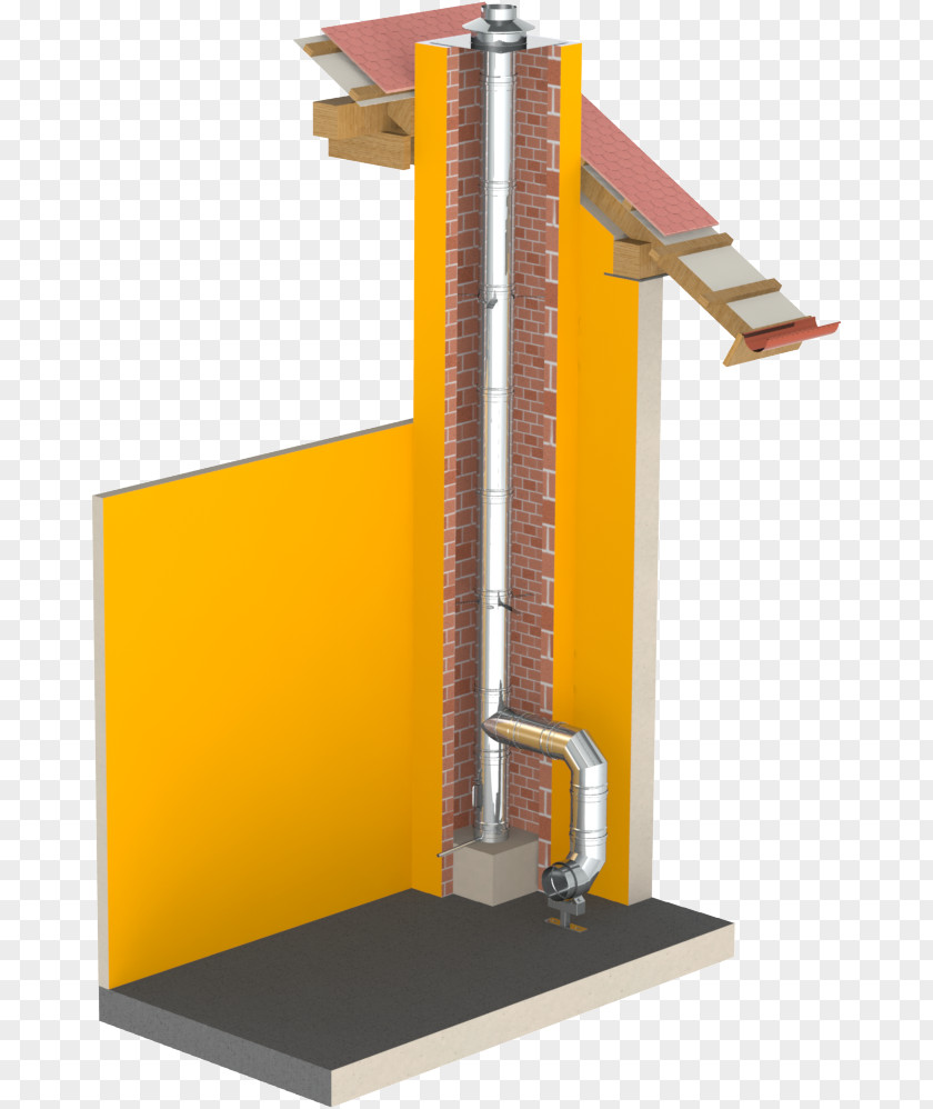 Chimney Stainless Steel Edelstaal Pipe PNG