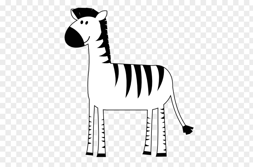 Zebra Cuteness Clip Art PNG
