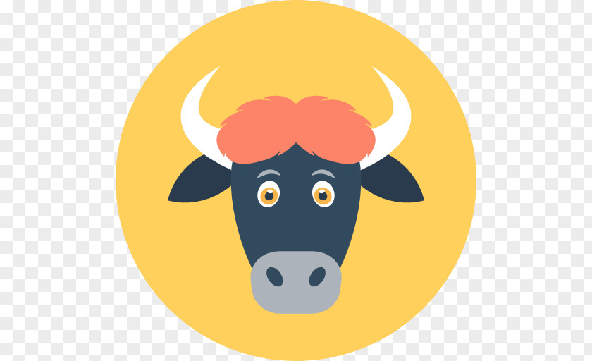 Bull Face Snout Logo Mammal Clip Art PNG