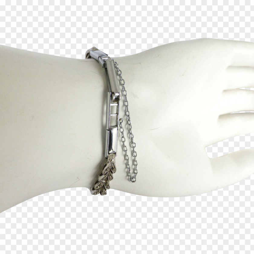 Chain Bracelet Silver PNG