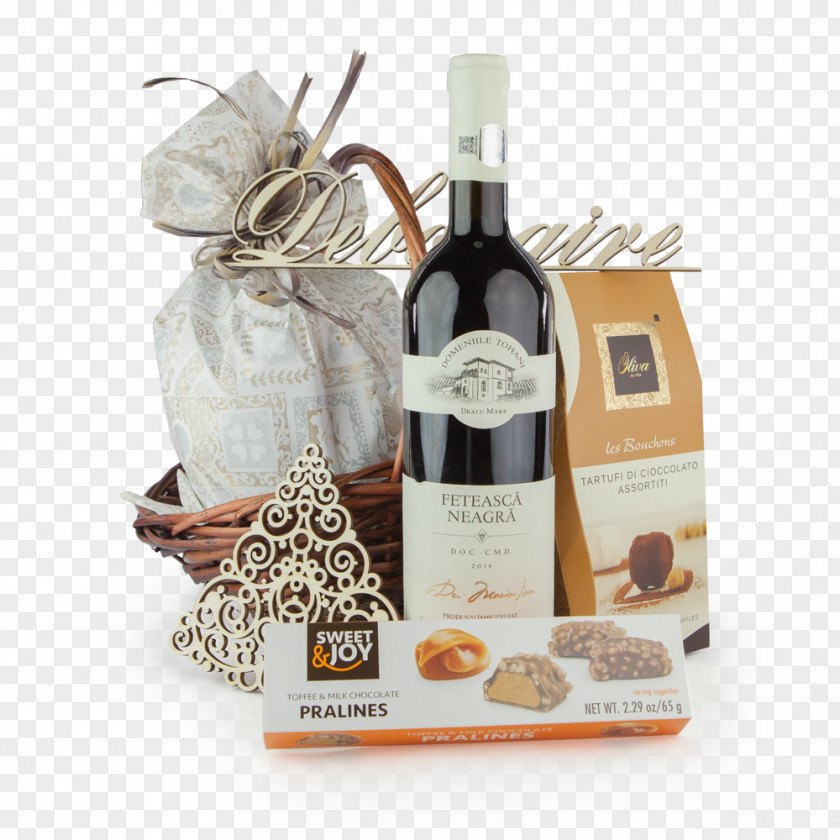 Christmas Big Promotion Distilled Beverage Liqueur Wine Food Gift Baskets Alcoholic Drink PNG
