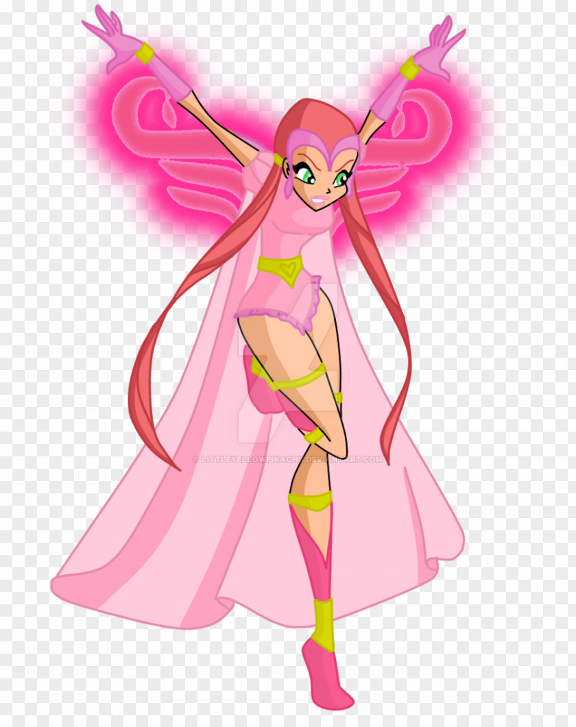 Fairy Costume Design Cartoon Pink M PNG
