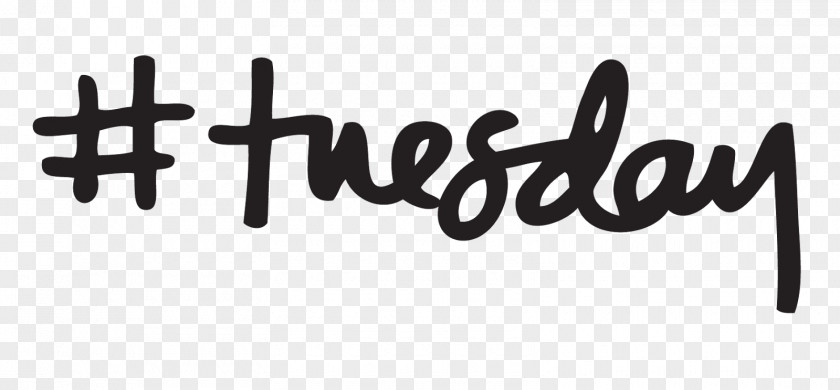 Tuesday Logo Brand Calligraphy 8cho PNG