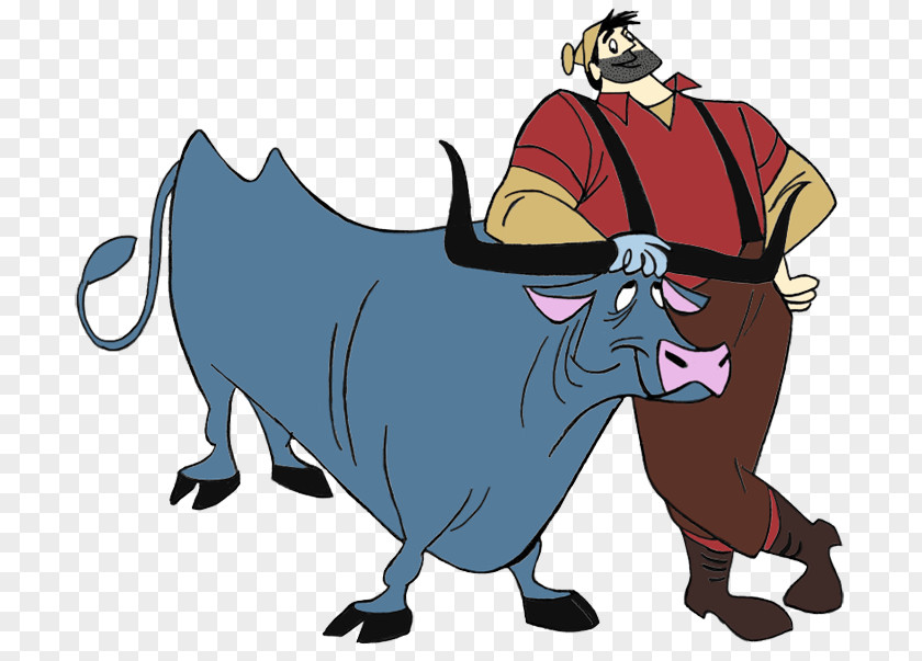 Apostle Paul Cliparts Bunyan And Babe The Blue Ox His Big Clip Art PNG