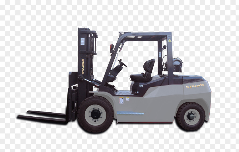Car Forklift Wheel Material Handling Truck PNG