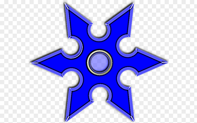 Cobalt Blue Electric Symbol PNG