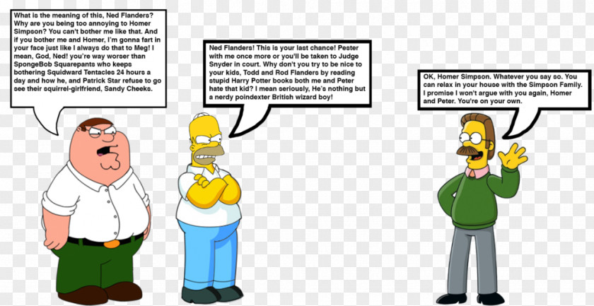 Peter Griffin Homer Simpson Fiction Cartoon Human Behavior PNG