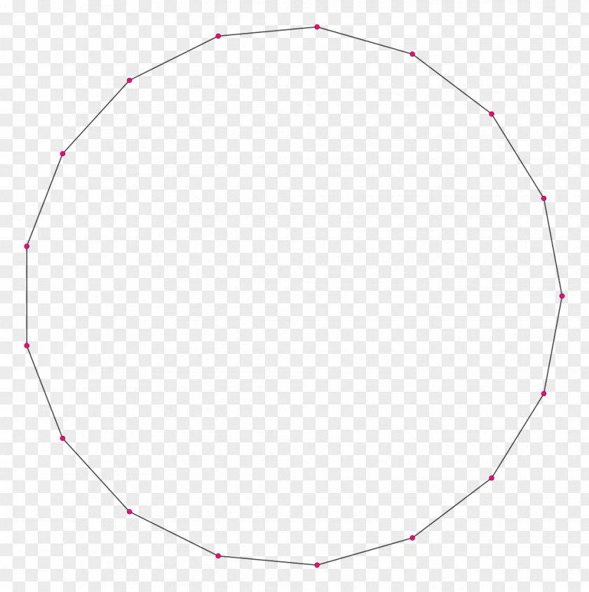Polygon Octadecagon Regular Geometry Circle PNG