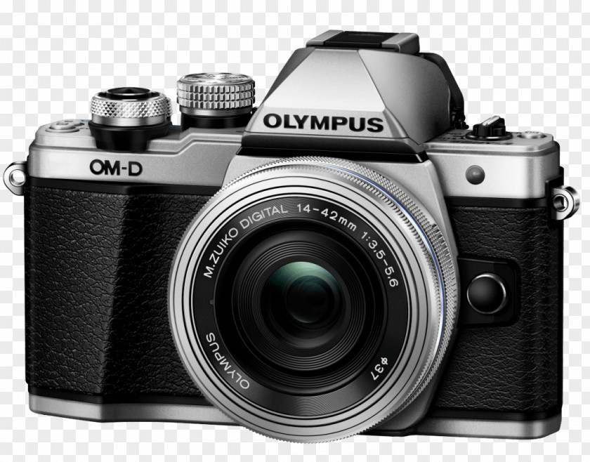 Camera Lens Olympus OM-D E-M10 Mark III II Digital (Body Only, Silver) Mirrorless Interchangeable-lens PNG