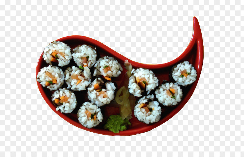 Japanese Sushi California Roll Cuisine Gimbap PNG