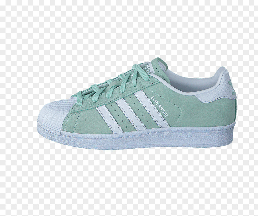 Mint And Ice Adidas Superstar Sneakers Skate Shoe PNG