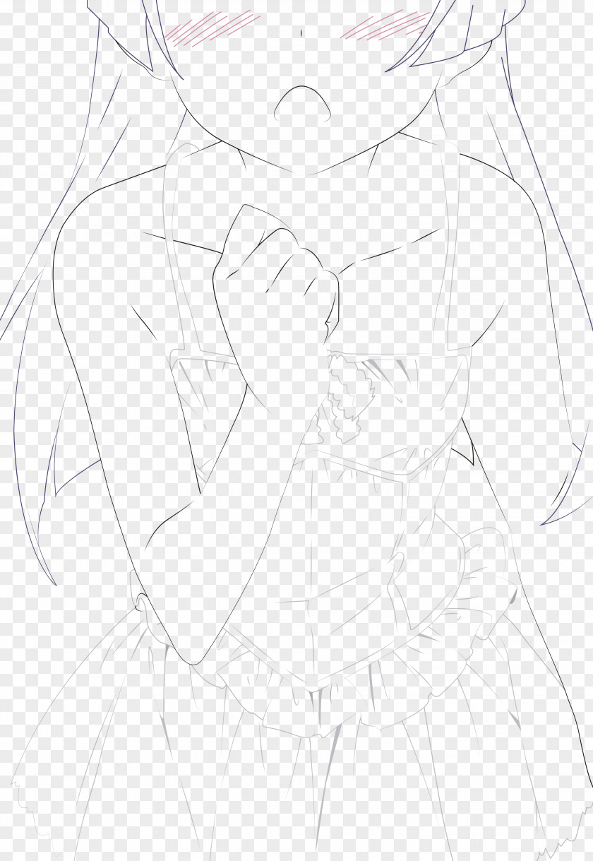 Oreimo Drawing Line Art Monochrome Sketch PNG
