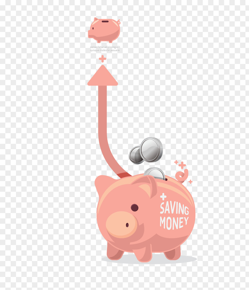 Piggy Bank Pig Vector Finance Money Deposit Account PNG