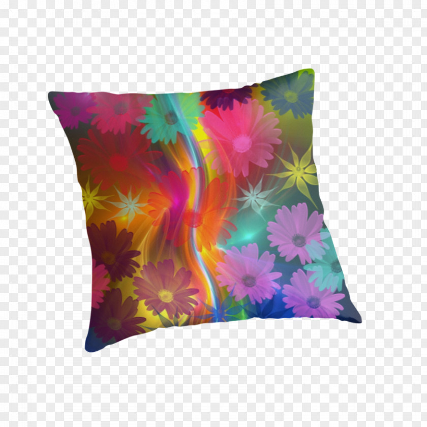 Pillow Throw Pillows Cushion Purple Dye PNG