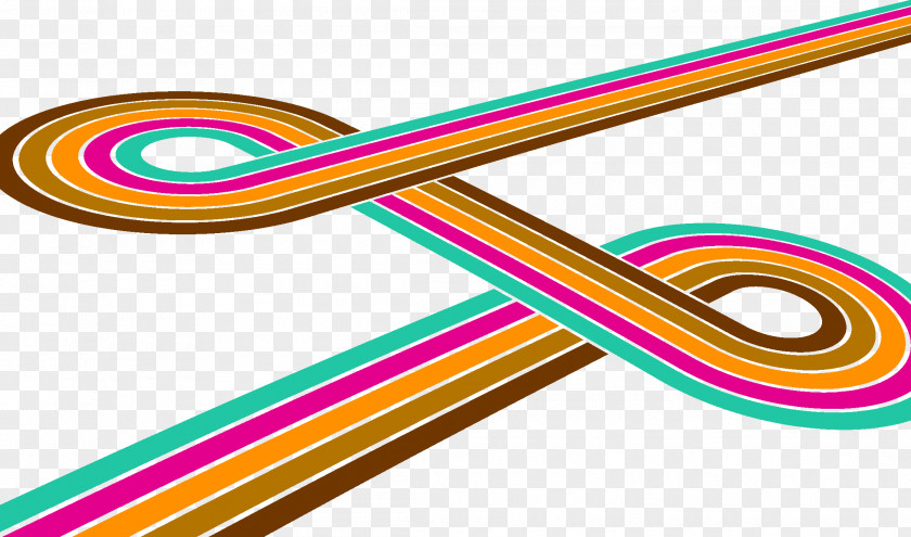 Colorful Stripes Clip Art PNG