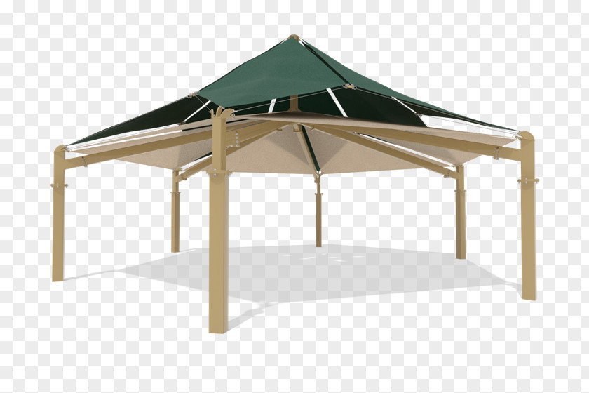 Double Twelve Shading Material Shade Roof Canopy Hexagon Structure PNG