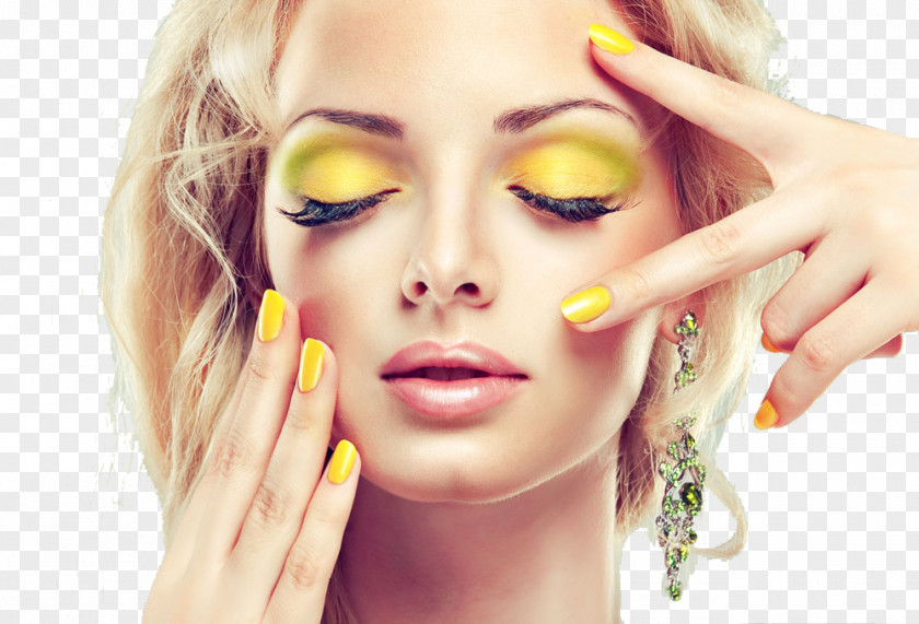 Eye Makeup Model Brush Cosmetics Shadow Face Powder PNG