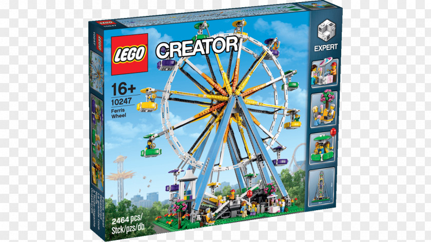 Ferris Wheel Lego Creator Toy Minifigure PNG