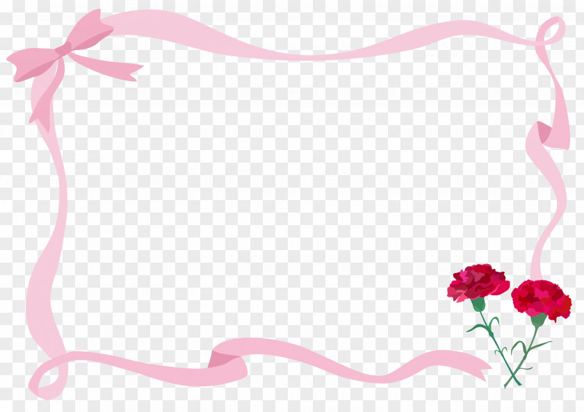Picture Frame Season Background Pink PNG