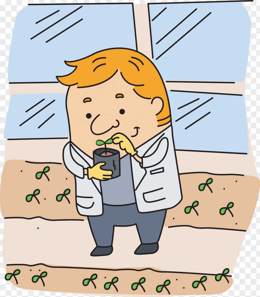 Scientist Botany Royalty-free Stock Photography Clip Art PNG