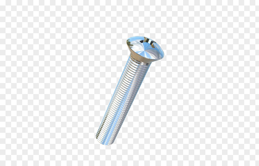 Screw Fastener ISO Metric Thread Cylinder PNG