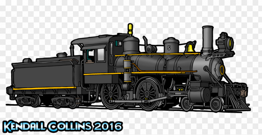 Train Rail Transport Steam Locomotive Image PNG