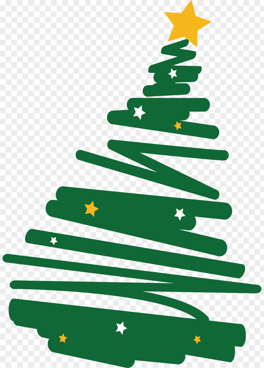 Christmas Tree Vector Material Clip Art PNG