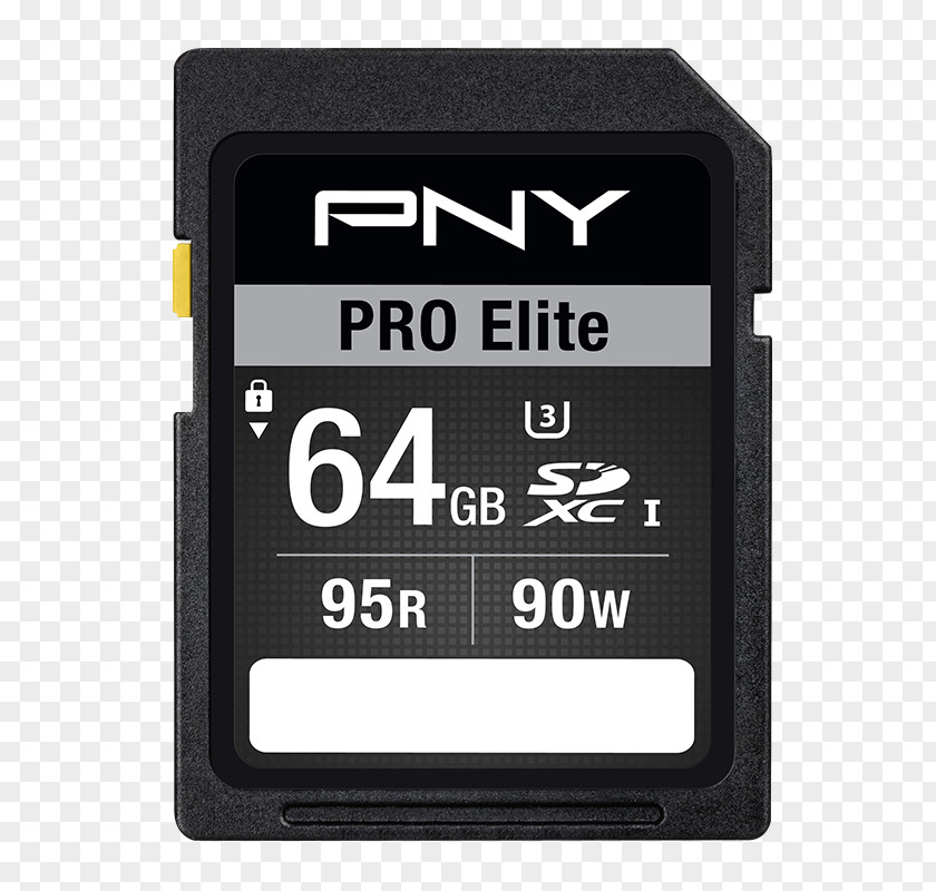 Flash Memory Cards Secure Digital SDXC Computer Data Storage PNY Technologies PNG