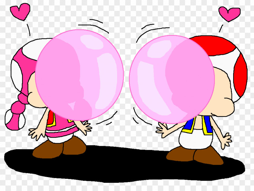 Love Is Gum Chewing Captain Toad: Treasure Tracker Bubble PNG