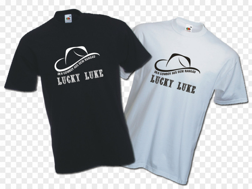 LUCKY LUKE T-shirt Sports Fan Jersey Logo Costume Sleeve PNG