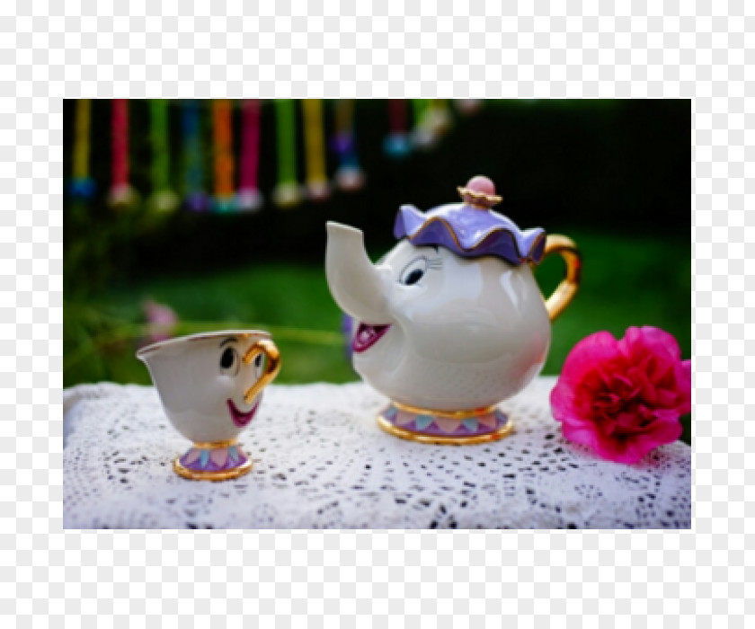 Potts Beauty And The Beast Mrs. Teapot Chip PNG