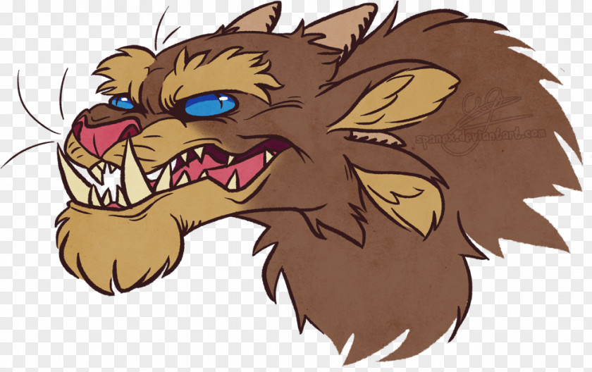 Speak Out Game Face Lion Clip Art Demon Cat Illustration PNG