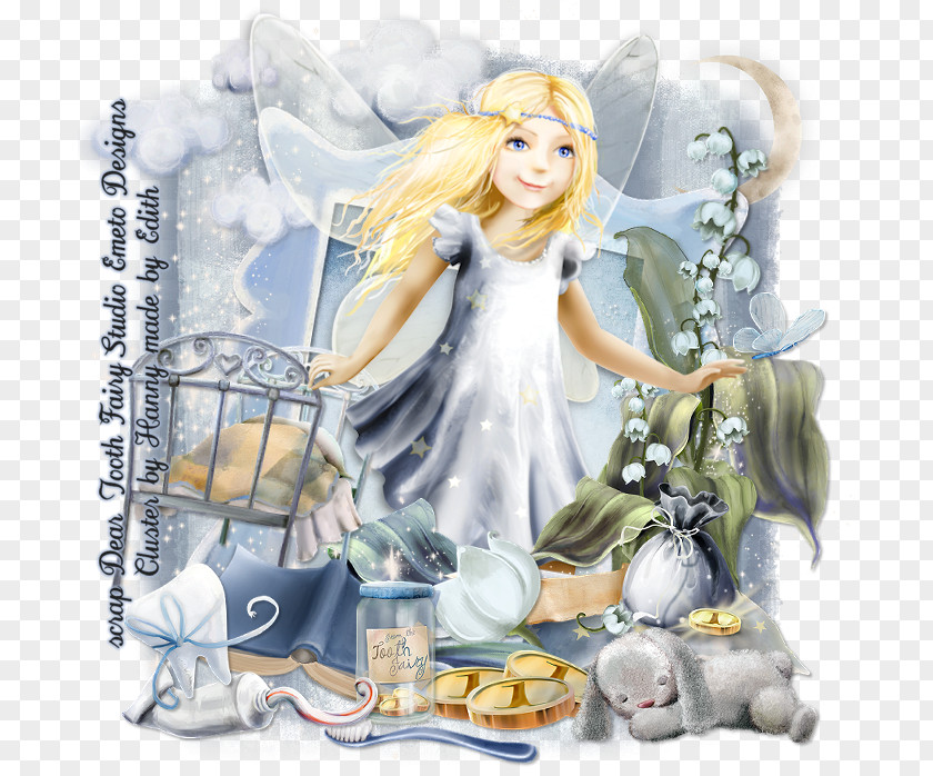 Tooth Fairy Angel Legendary Creature Supernatural Figurine PNG