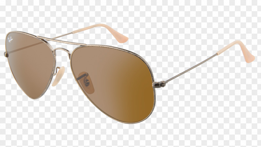 Sunglass Hut Ray-Ban Aviator Classic Sunglasses Flash PNG