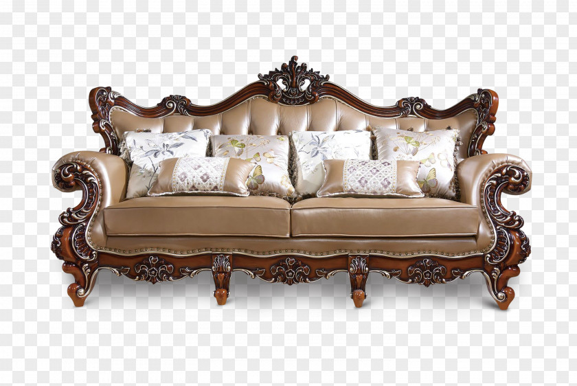 Europe Sofa Loveseat Couch Divan PNG